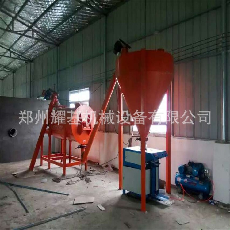 現貨直銷 一噸全自動干粉砂漿生產線定制小型臥式膩子粉生產線
