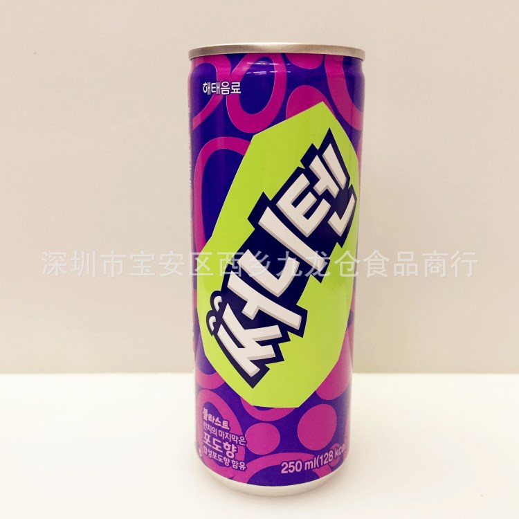 韓國 海太鮮哩Sunny葡萄味飲料250ml*30瓶/箱 批發(fā)