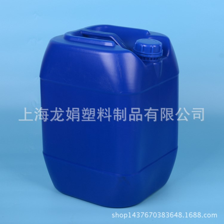 25L塑料桶 全新料化工桶 25公斤液體桶 方形閉口桶HDPE