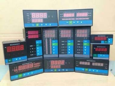 智能光柱顯示控制儀/溫度/液位/繼電器控制調節/4-20mA/變送/通訊