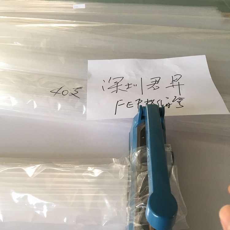 制作熱縮管套管光纖熱縮管 可熔性聚四氟乙烯透明熱縮管