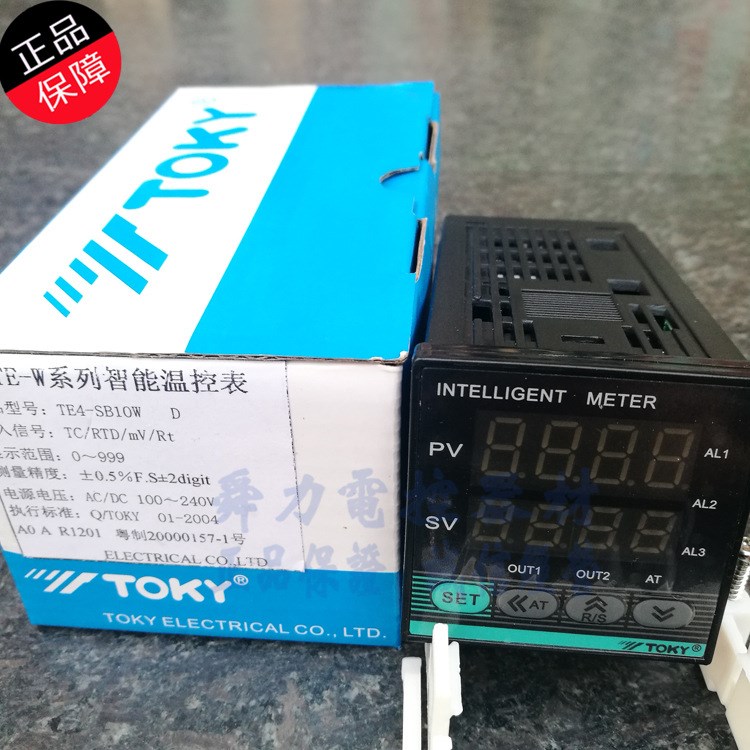 原裝TE4-SB10W東崎TOKY溫控儀表SSR輸出AC/DC100-240V輸入