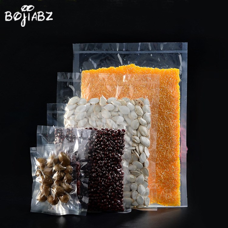 批發(fā)定做PET透明真空袋食品級(jí)密封真空包裝袋三邊封復(fù)合真空袋子