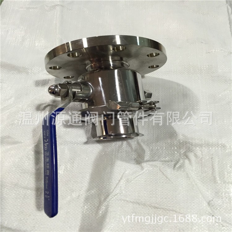 法蘭式無滯留球閥    異徑無積水球閥    衛生級兩片式球閥