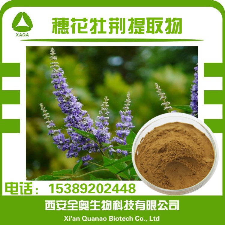 穗花牡荊提取物10:1 穗花牡荊素 穗花牡荊甙 現(xiàn)貨包郵 穗花牡荊粉