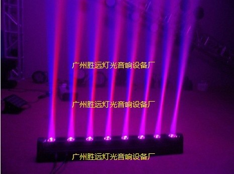 8眼光束燈LED光束燈LED4合1全彩搖頭燈 led投光燈 LED洗墻燈