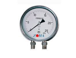 CYW-153B不銹鋼差壓表