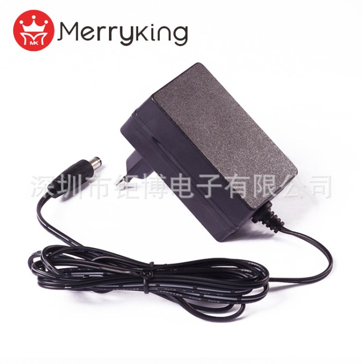 MERRYKING品牌 12V2A插墻式電源適配器 24W凈水機歐規(guī) CE電源