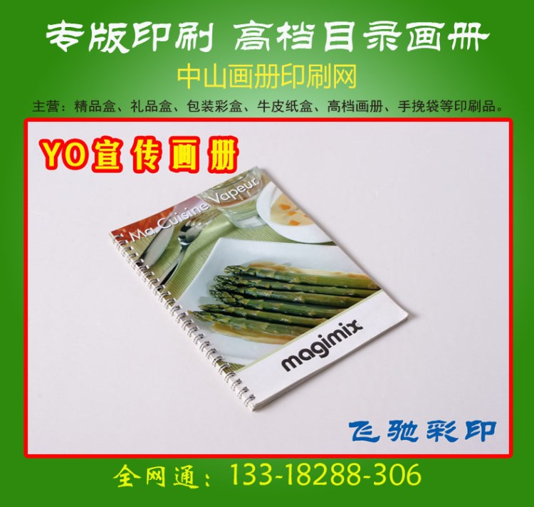 中山飛馳印刷直營(yíng)廠家印刷印刷畫冊(cè)產(chǎn)品目錄