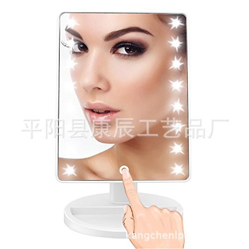  LARGE LED MIRROR 化妝鏡 22燈LED化妝架 旋轉(zhuǎn)化妝鏡TV產(chǎn)品