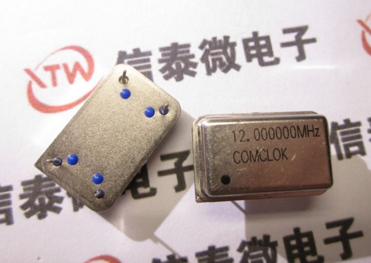 有源鐘振振蕩器晶振長方形直插DIP-4腳 12MHZ 12.000MHZ