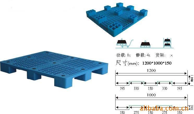 福建(漳州)塑料托盤; 漳州塑料棧板; 漳州墊倉板