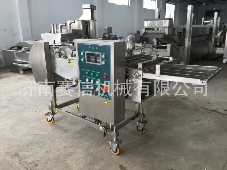 SXJJ600-V天婦羅上漿機(jī)，淋漿機(jī)，肉餅成型機(jī)，上面包屑機(jī)