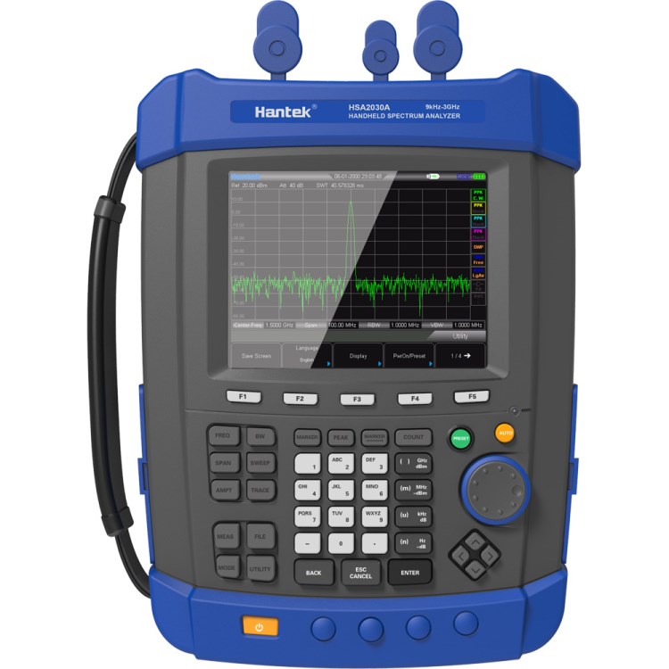 青島漢泰 HANTEK HSA2030A手持式頻譜儀9KHz~3.2GHz不帶信號(hào)源