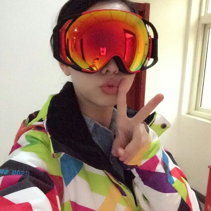 NANDN南恩滑雪鏡雙層防霧球面滑雪眼鏡男女款登山滑雪雪鏡