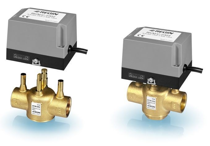 REGIN品牌 空調(diào)風(fēng)機盤管控制閥 ZFCM-225X電動二通閥門瑞典