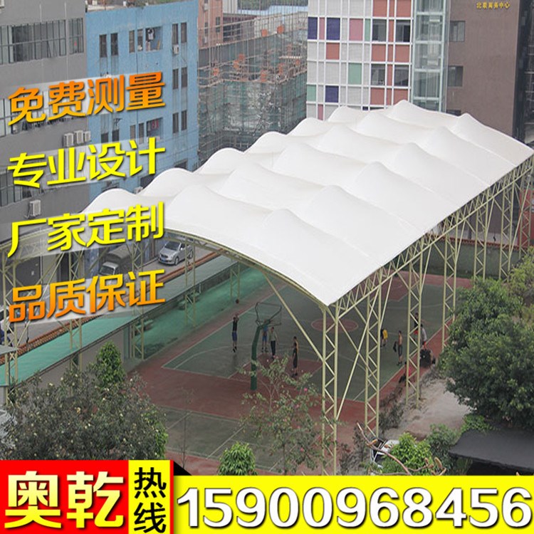 廠家承接設計制作膜結構籃球場 膜結構網(wǎng)球場 膜結構體育設施