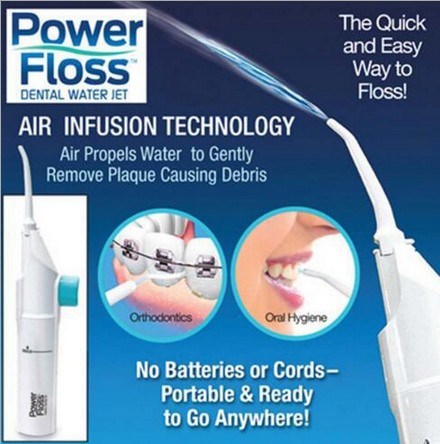 TV新品 Power Floss  沖牙器洗牙 便攜式潔牙  水牙線