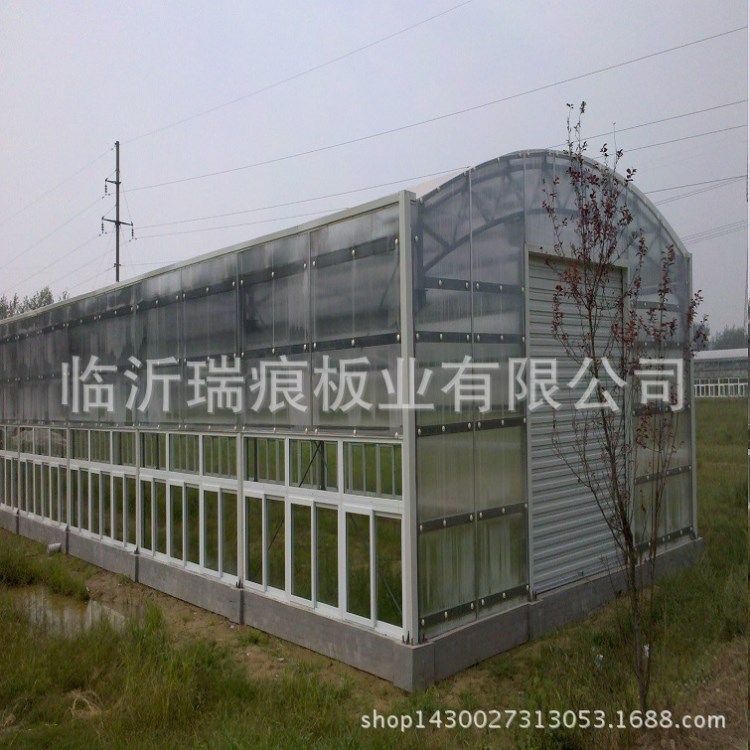 萊蕪PC聚碳酸酯透明陽光板溫室大棚雙層六層拜耳pc空心陽光板耐力