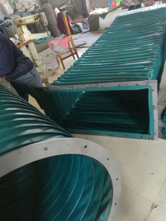 鋼絲骨架帆布伸縮管-走向世界的新品牌