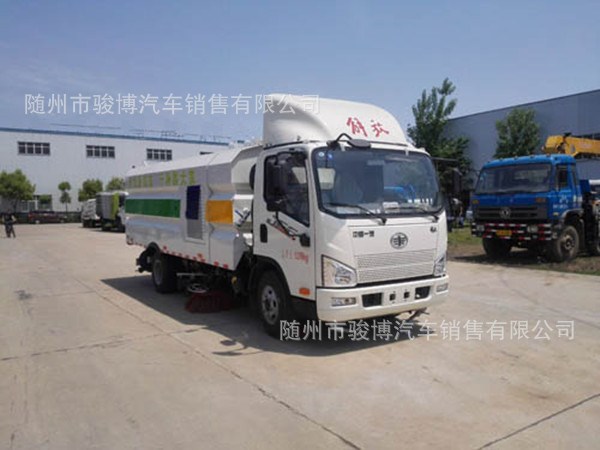 國五解放藍(lán)牌CA1086P40K2L3BE84洗掃車