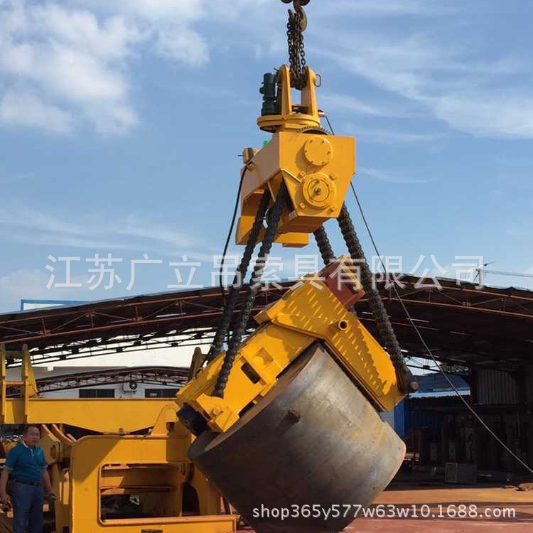 廣立吊具供應翻轉吊鉤 模鍛翻轉鉗 鋼板吊鉗