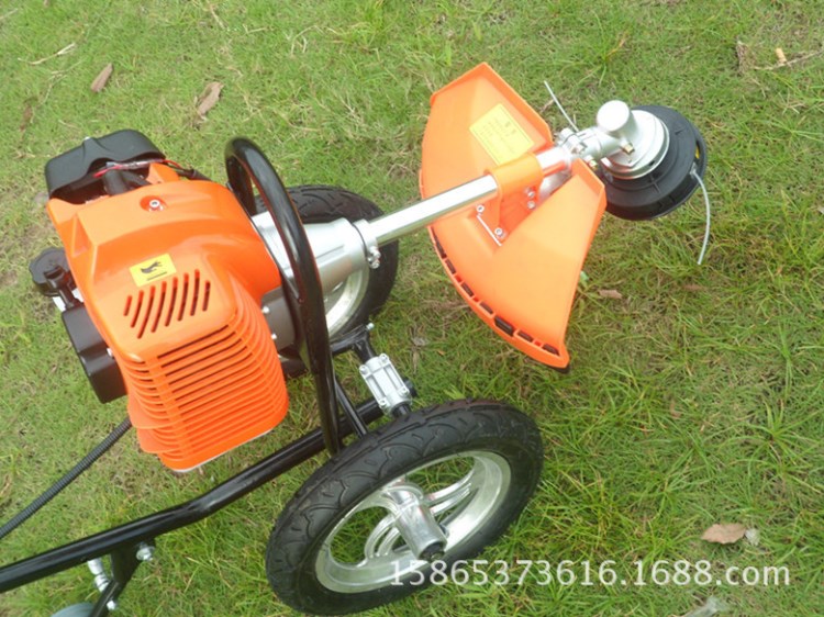 供應小型手推式汽油割草機 除草打草割灌機廠家直銷