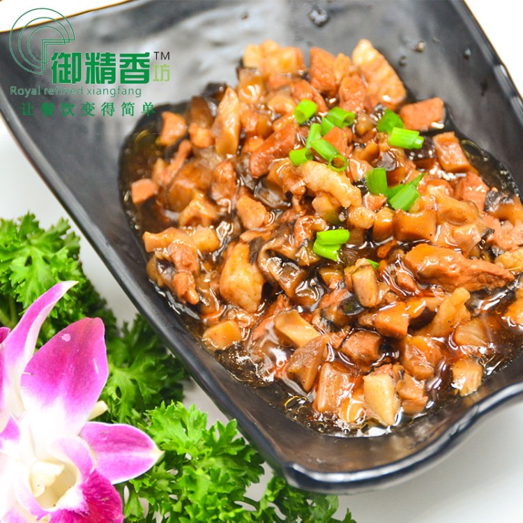 御精香 臺(tái)式鹵肉200g料理包快餐外賣簡(jiǎn)餐便當(dāng)蓋飯料理包定制批發(fā)