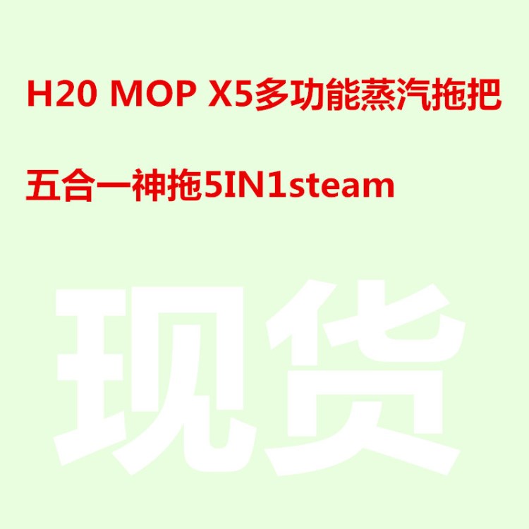 厂家现货H20 MOP 多功能蒸汽拖把家用现货五合一神拖把5IN1steam