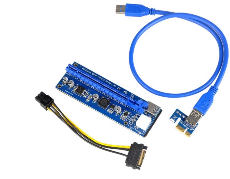 新版 1X轉(zhuǎn)16X顯卡轉(zhuǎn)接線(xiàn)15 6PIN USB3.0 PCI-E挖礦線(xiàn)轉(zhuǎn)接卡延長(zhǎng)線(xiàn)