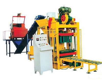 QTJ4-25型砌塊成型機 免燒磚機 真空磚機 磚機生產(chǎn)廠家直銷