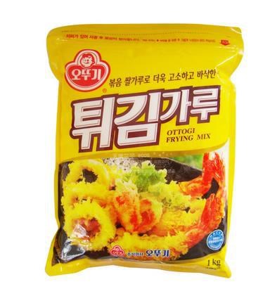 韓國(guó)不倒翁酥炸粉奧士基炸粉1kg*10袋 天婦羅粉炸雞炸蝦蔬菜海鮮