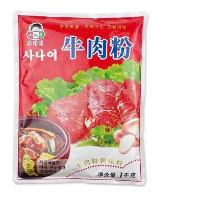 小伙子牛肉粉1kg*10 韓國(guó)廚房調(diào)料韓式料理牛肉粉調(diào)味料