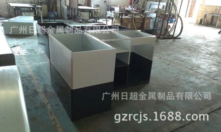 供應鵬泰購物廣場的標準收銀臺，收銀臺