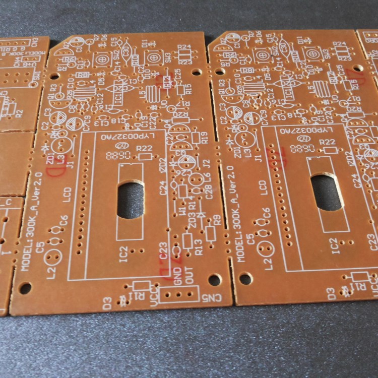 來圖訂制 94HB單面板紙基模沖高品質(zhì)電路板批量制作