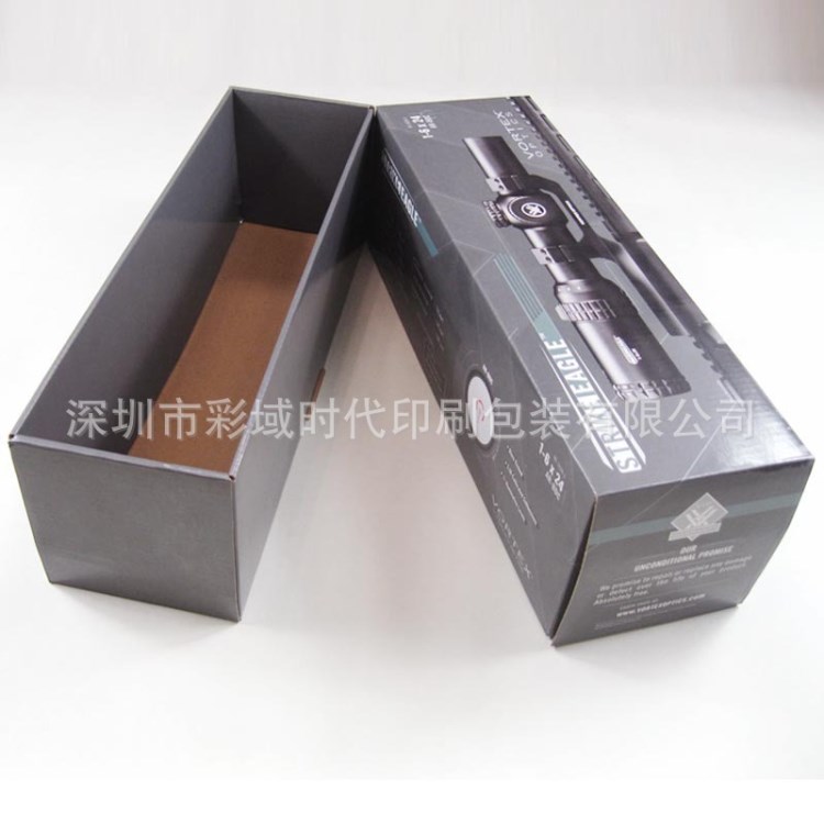 廠家定制電子產(chǎn)品裱坑紙盒 彩印紙盒燙金紙盒 天地蓋盒子飛機(jī)盒