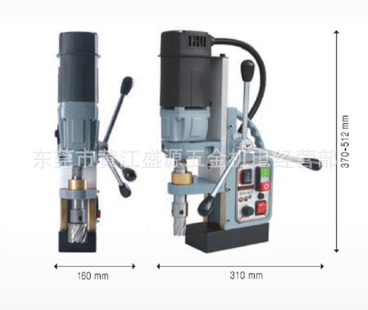 荷蘭歐博ECO.40/3磁力鉆機 取芯鉆孔鉸孔多功能磁座鉆吸鐵鉆