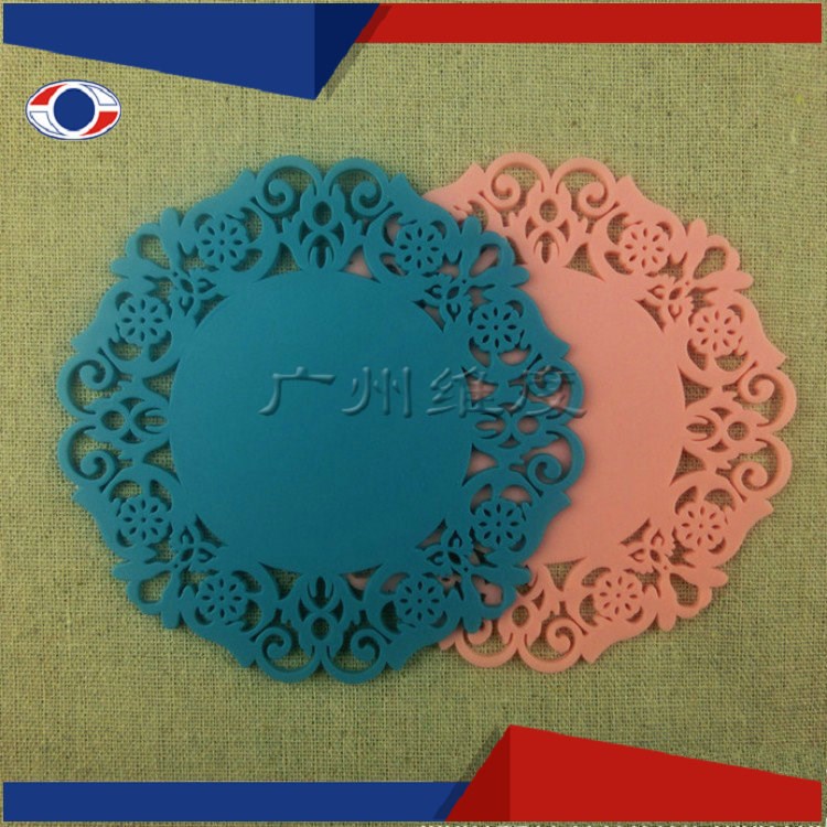 廠家生產(chǎn)精美圖案軟膠杯墊 環(huán)保PVC滴膠隔熱墊 廣州工廠