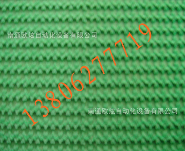 輸送帶廠家供應(yīng)熱賣5.0mm綠色花紋爬坡帶、草帶