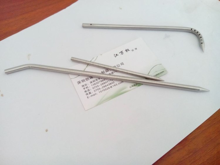 插肉溫度計，不銹鋼尖頭溫度計，金屬溫度計，溫度計尖頭外管