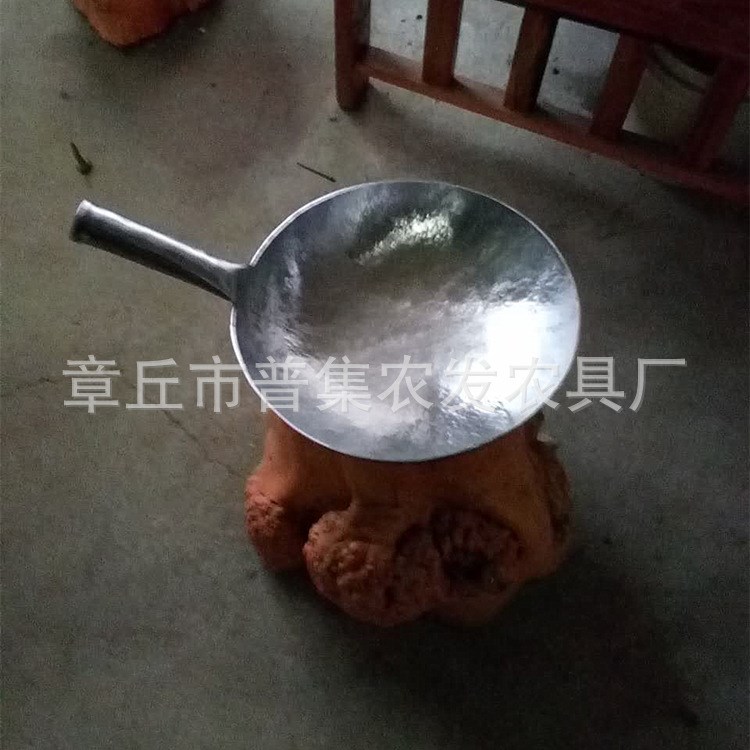 章丘手工鍛打 舌尖上的中國 家用炒菜鐵鍋 不粘鍋