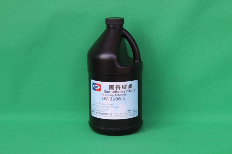 UV-2106-1PMMA、PC、PVC等塑料粘金屬UV無影膠|紫外線光固化膠水