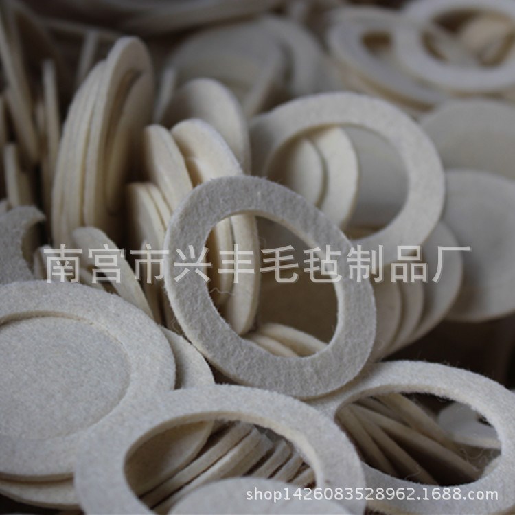 支持定做毛氈墊 工業毛氈墊 防塵密封毛氈圈 毛氈繩 廠家直銷批發