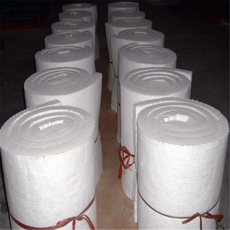 生产批发硅酸铝陶瓷纤维毯陶瓷纤维针刺毯硅酸铝防火纤维卷毡