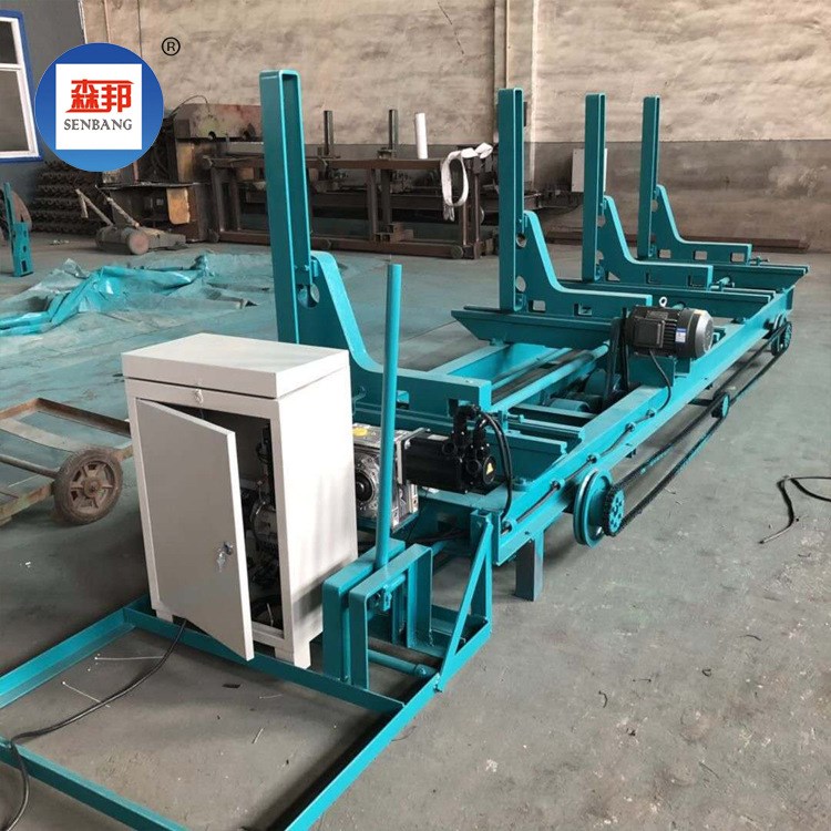 定制版全自動(dòng)木工帶劇機(jī) 立式帶鋸跑車(chē)一體機(jī) 自動(dòng)跑車(chē)可定做