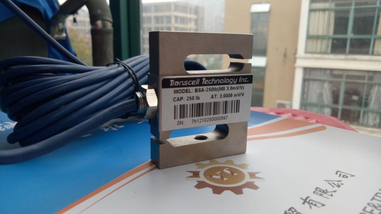 代理美國傳力（Transcell）BSA-100lb S型稱重傳感器拉壓雙式