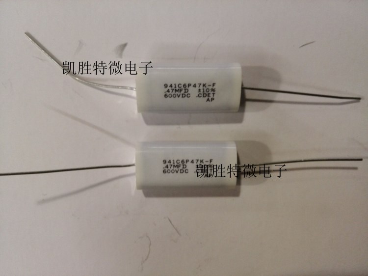 CDE/原裝941C6P47K-F 薄膜電容器 0.47uF/600V 全新現(xiàn)貨