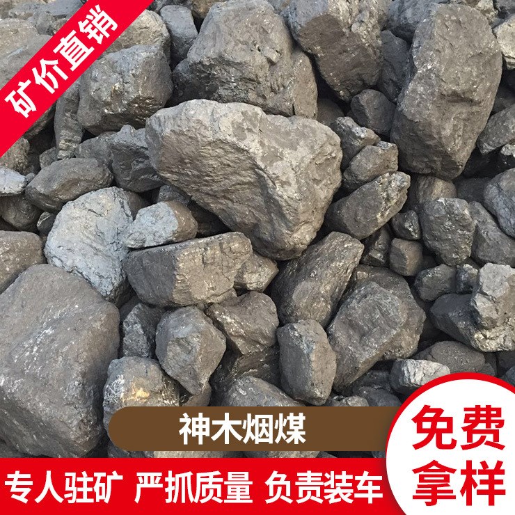礦價直銷神木煤炭.熱量高煤炭 烤煙 鍋爐用煤 大塊煤煙煤 價格低