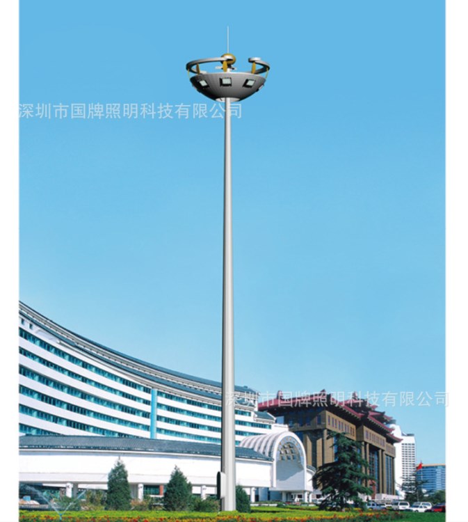 高桿燈戶外廣場大型LED高桿燈自動升降式高桿燈車站碼頭高桿燈