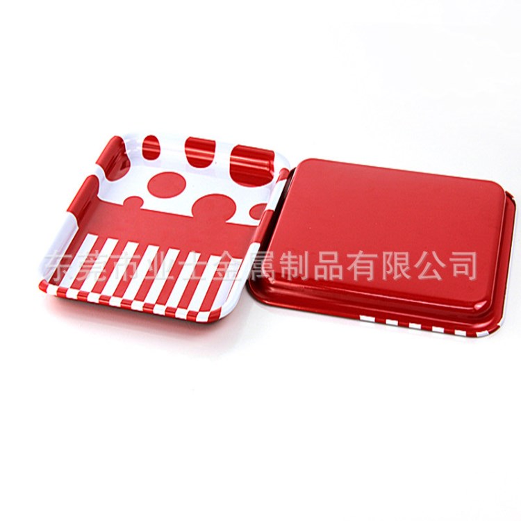 廠家定制馬口鐵水果鐵盤 飯店酒店酒吧啤酒托盤 時尚金屬水果托盤